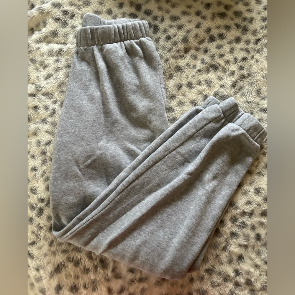 grey brandy melville sweatpants